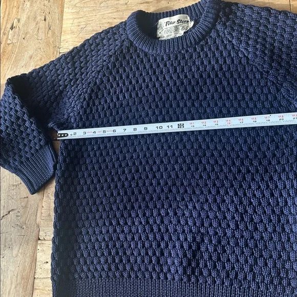 Vintage Peter Storm Sweater Medium 100% Pure Wool Made in Great Britain - Picture 6 of 7